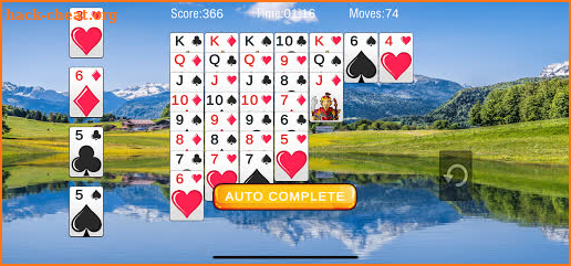 Klondike - Classic Solitaire Offline screenshot