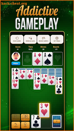 Klondike Solitaire Offline screenshot