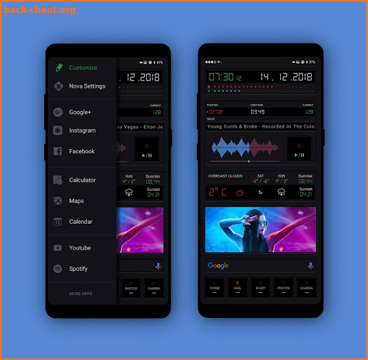 KLWP Theme Pack v1 screenshot