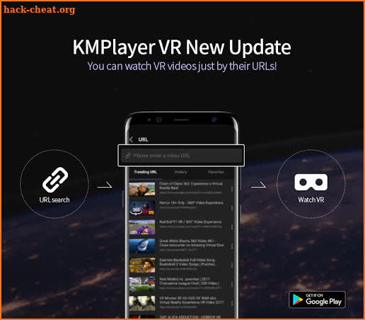 KM Player VR – 360 degree, VR(Virtual Reality) screenshot