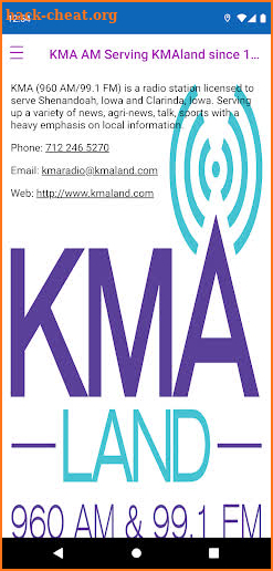 KMA 960 AM screenshot