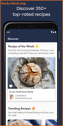 Kneady: Bread & Baking Recipes screenshot