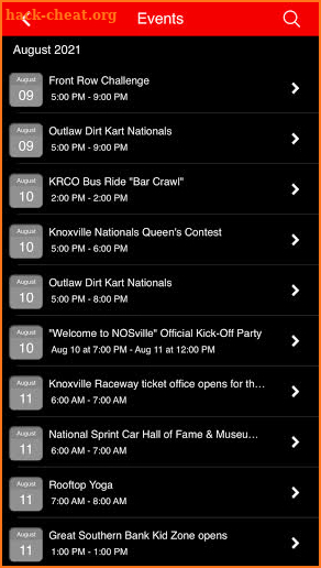 KNIA/KRLS Knx Nationals Guide screenshot