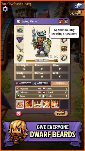 Knights of Pen and Paper 3 screenshot