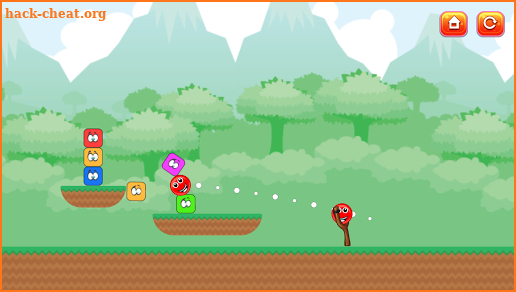 Knock Down: Red Ball screenshot