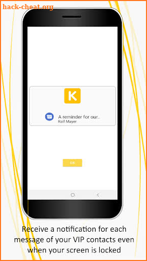 Knock In – Notifications and Messaging Assistant screenshot