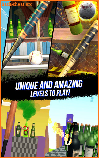 Knockdown Bottles Smash:Baseball hit & knock out 3 screenshot