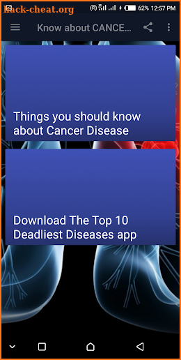 Know about CANCER Disease screenshot