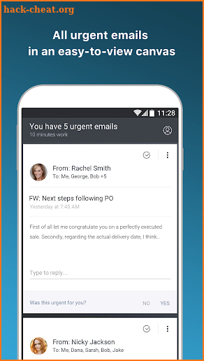 Knowmail screenshot