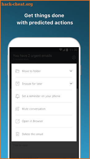 Knowmail screenshot