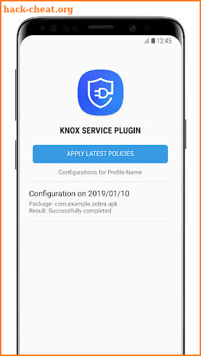 Knox Service Plugin screenshot