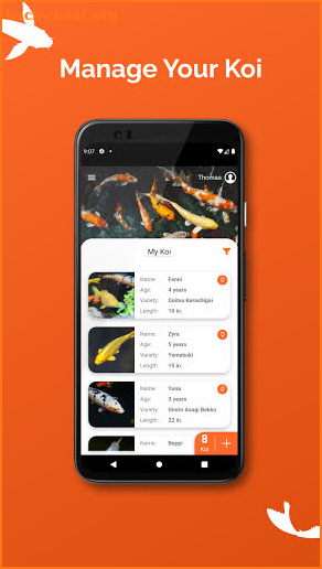 KoiControl - The Koi App for Your Pond screenshot