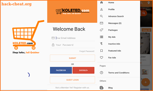 Koleted.com Classified screenshot