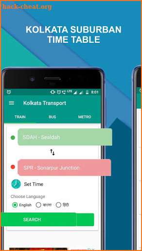 Kolkata Transport - Train, Bus & Metro Timetable screenshot