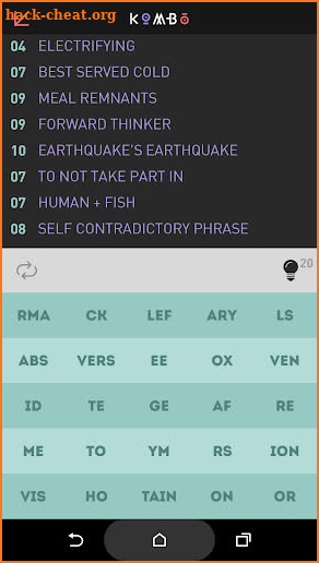 KOMBO - Word Trivia Game screenshot