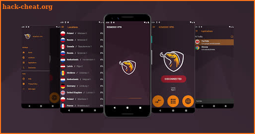 KOMODO VPN - Fast, Unlimited, Free VPN Service screenshot