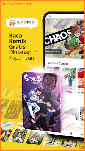 KOOMIK - Portal Berbagi Komik Indonesia screenshot