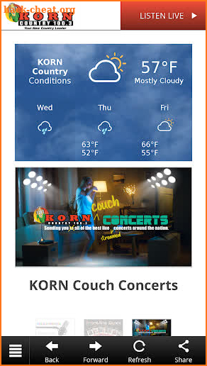 KORN Country 100.3 screenshot