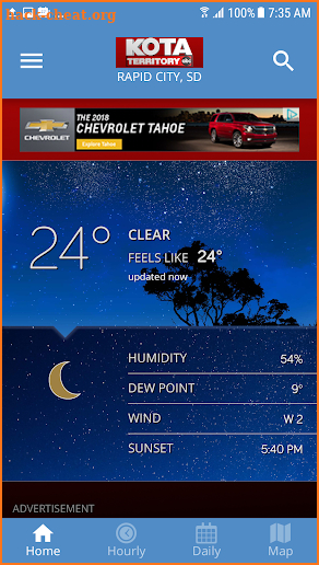 KOTA Mobile Weather screenshot