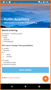 Kotlin Academy screenshot