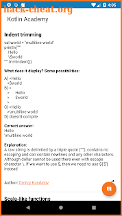 Kotlin Academy screenshot