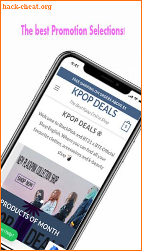 KPOP DEALS SHOP screenshot