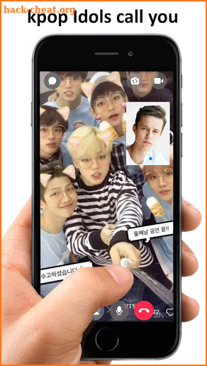 Kpop Messenger : Talk to Kpop idols screenshot