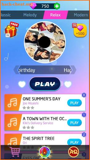 Kpop Piano Tiles 3 screenshot