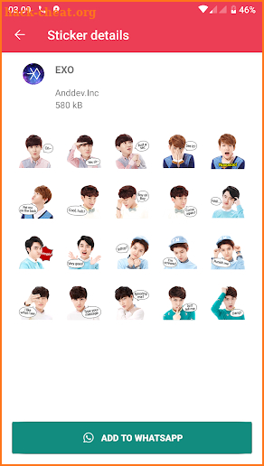 KPOP Stickers for WhatsApp - WAStickerapps PRO screenshot