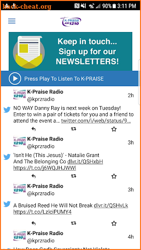 KPRAISE 1210AM KPRZ screenshot