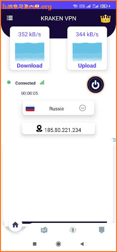 KRAKEN VPN screenshot