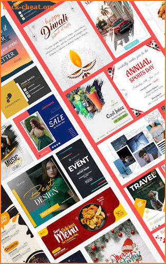 Kriadl: Make Flyers, Poster, Logo, Graphic Design screenshot