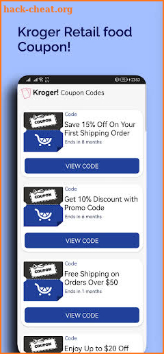 Kroger Digital Coupons - Kr screenshot