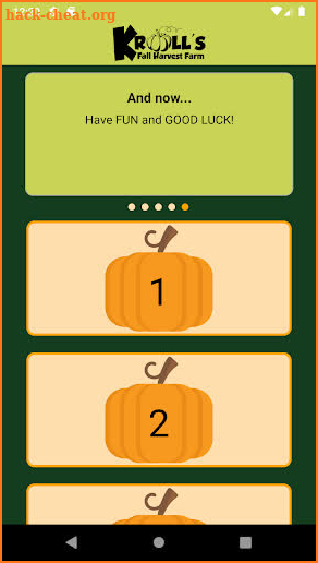 Kroll's Farm Virtual Card screenshot