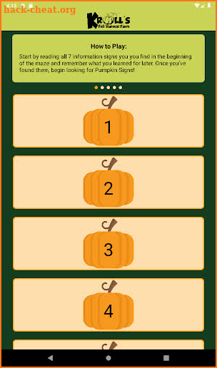 Kroll's Farm Virtual Card screenshot