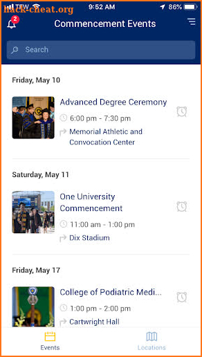 KSU Commencement screenshot