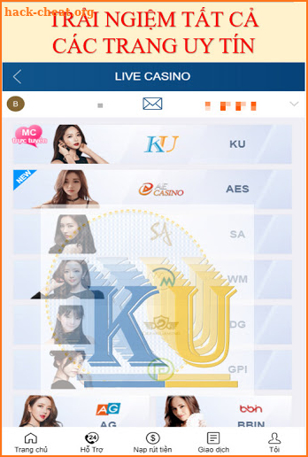 KU - Nhà phát hành  KUBET - KUCASINO screenshot