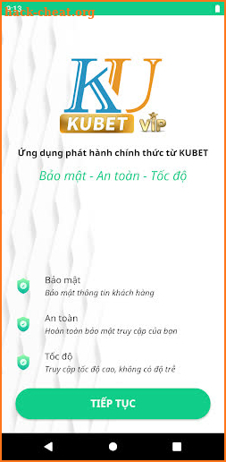 KUBET-APP HỖ TRỢ ĐĂNG KÝ TÀI KHOẢN CHÍNH THỨC 2021 screenshot