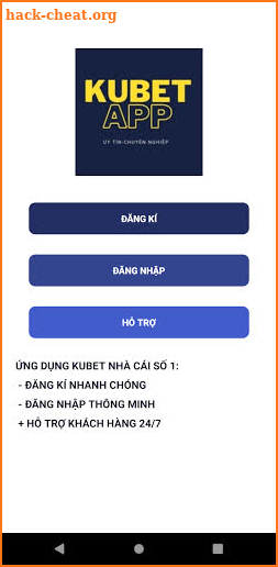 KUBET APP-Phiên Bản VIP 2021 screenshot