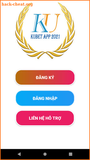 KUBET - Hỗ trợ người dùng đăng kí đăng nhập screenshot