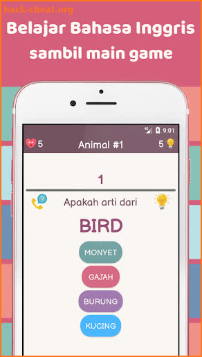 Kuis Bahasa Inggris - Kubis screenshot