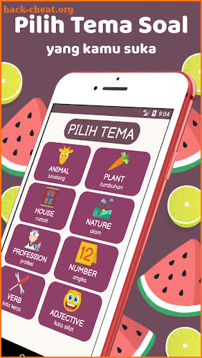 Kuis Bahasa Inggris - Kubis screenshot