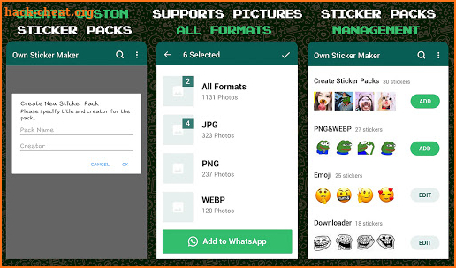 Kumpulan Sticker Lucu Keren Meme Stickers Maker screenshot