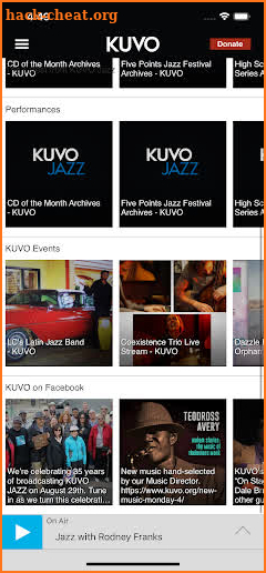 KUVO Public Radio App screenshot