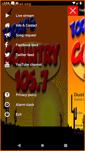 KVVP 105.7 FM Today's Country screenshot