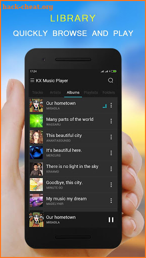 KX Music Player Pro screenshot