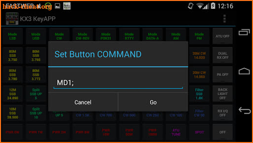 KX3 KeyApp for Ham Radio screenshot