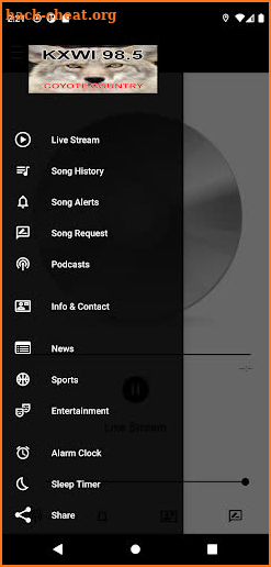 KXWI-FM Coyote Country screenshot