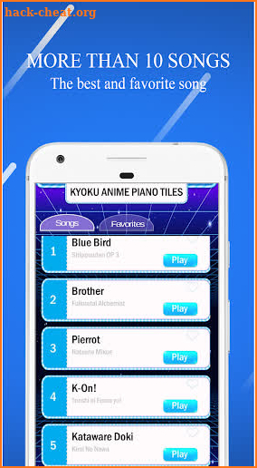 Kyoku OST ANIME PIANO TILES 2019 screenshot