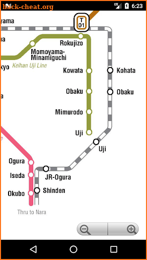 Kyoto Metro Map Free Offline 2018 screenshot